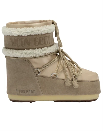 Moon Boot - Icon Low Pearly Plus Støvle - Pale Peach/Sand